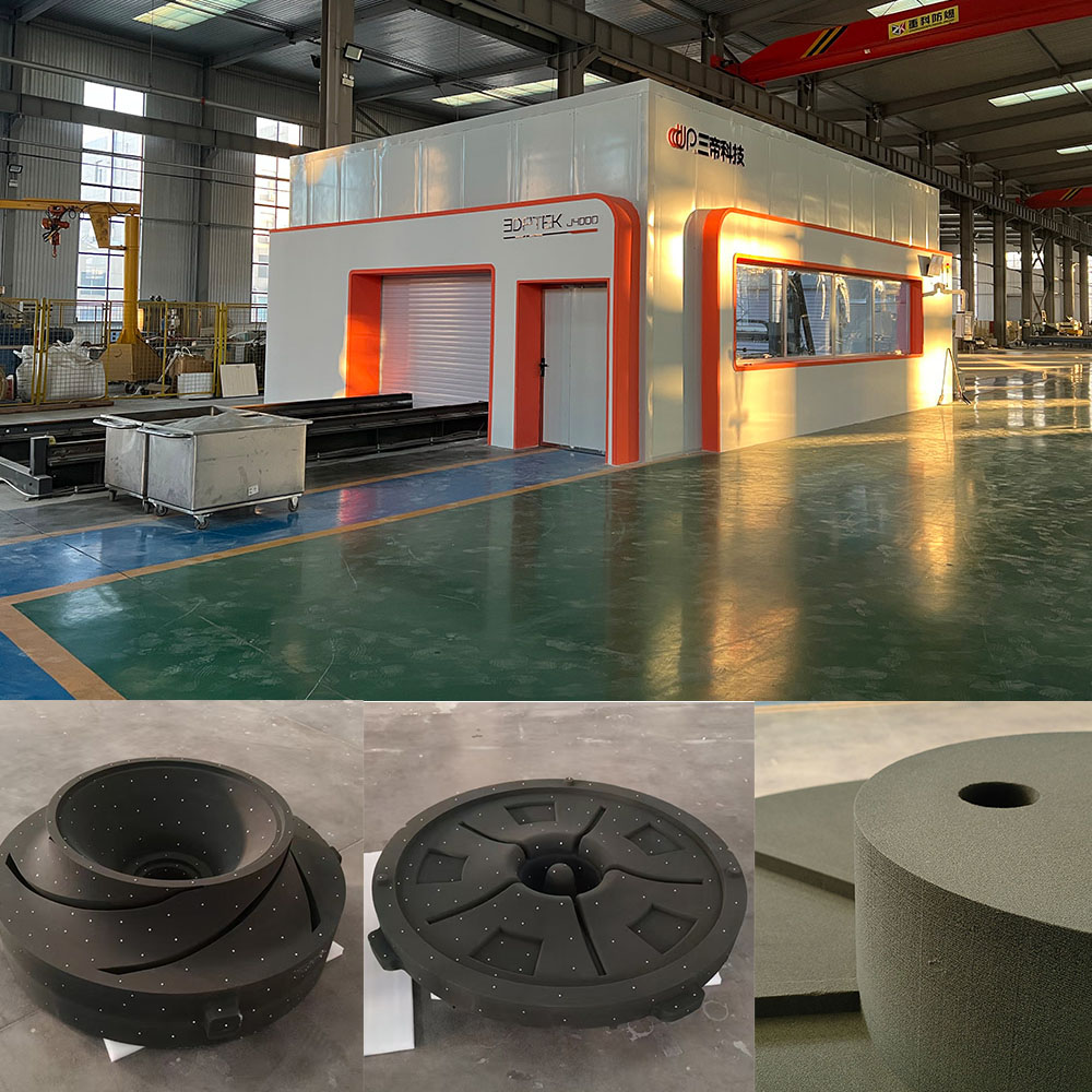 3D-gedruckter Sandguss